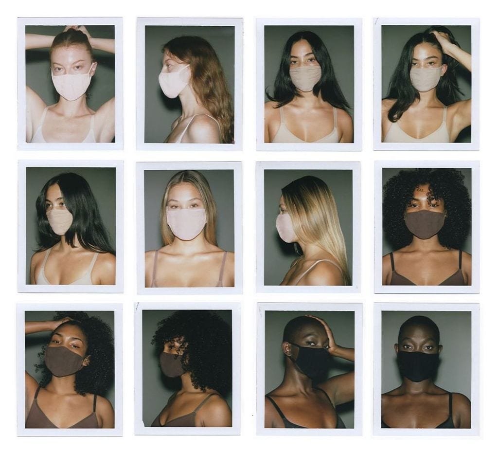 Kim Kardashian lanza una colección de mascarillas