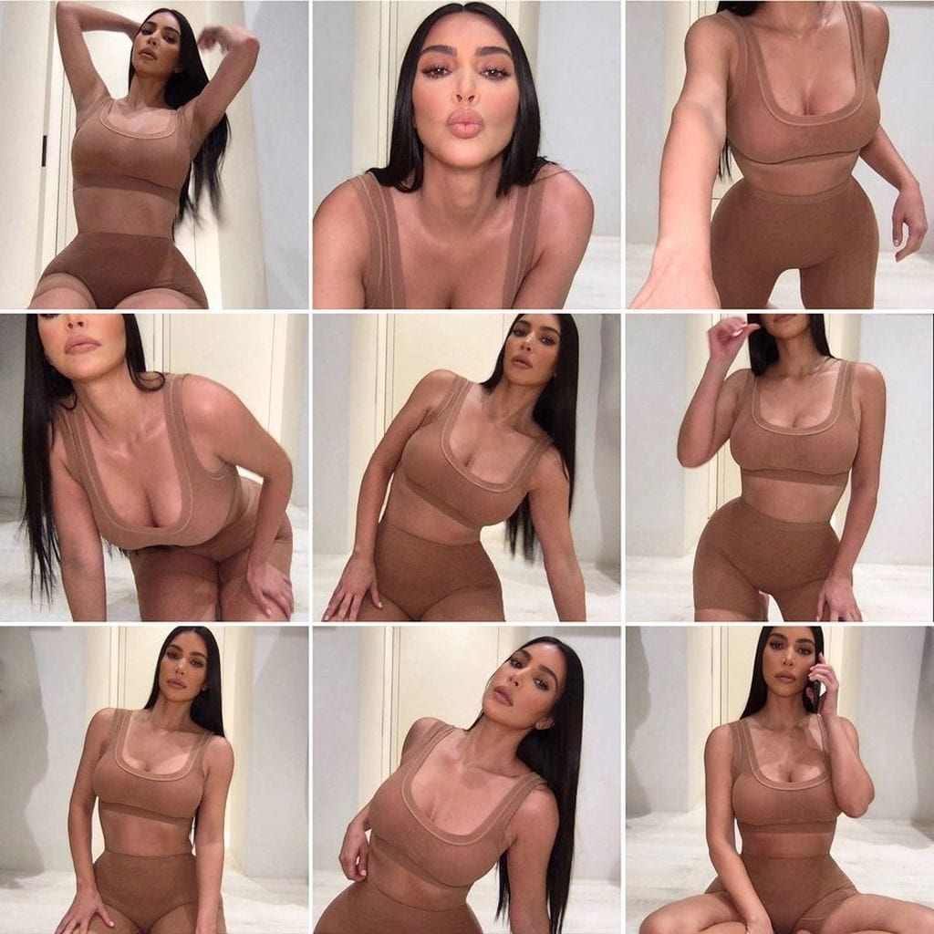 Así es la colección de ropa interior de Kim Kardashian