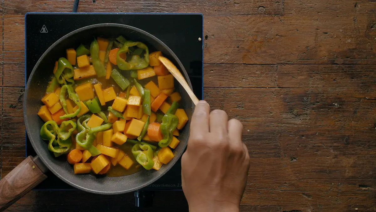Receta de tabulé de verduras