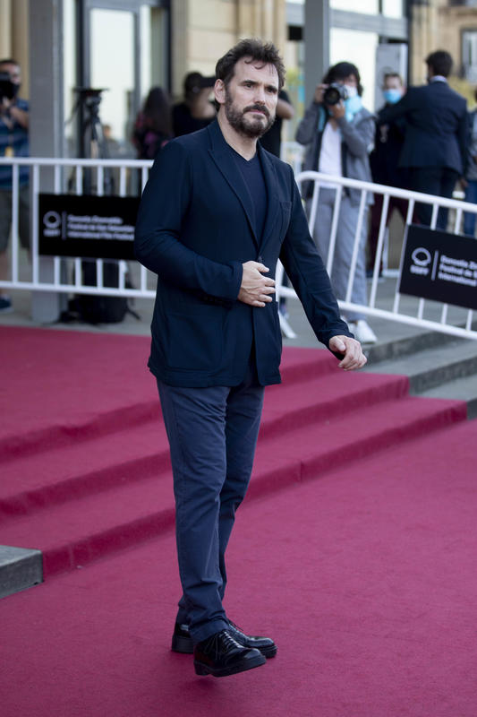 El actor Matt Dillon llegando al Zinemaldí.crush.news. 2020