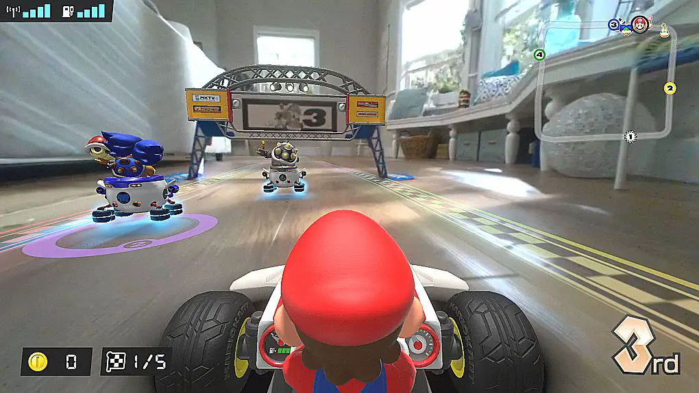 quiero el Mario Kart Live