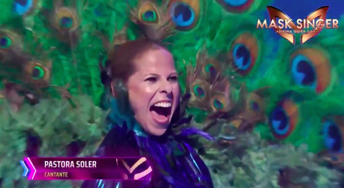 Pastora Soler, primera desenmascarada en las semifinales de Mask Singer