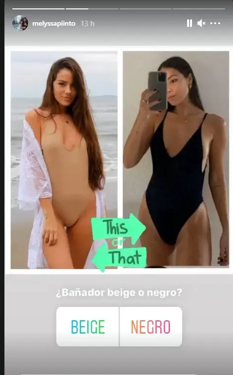 Melyssa Pinto en bikini