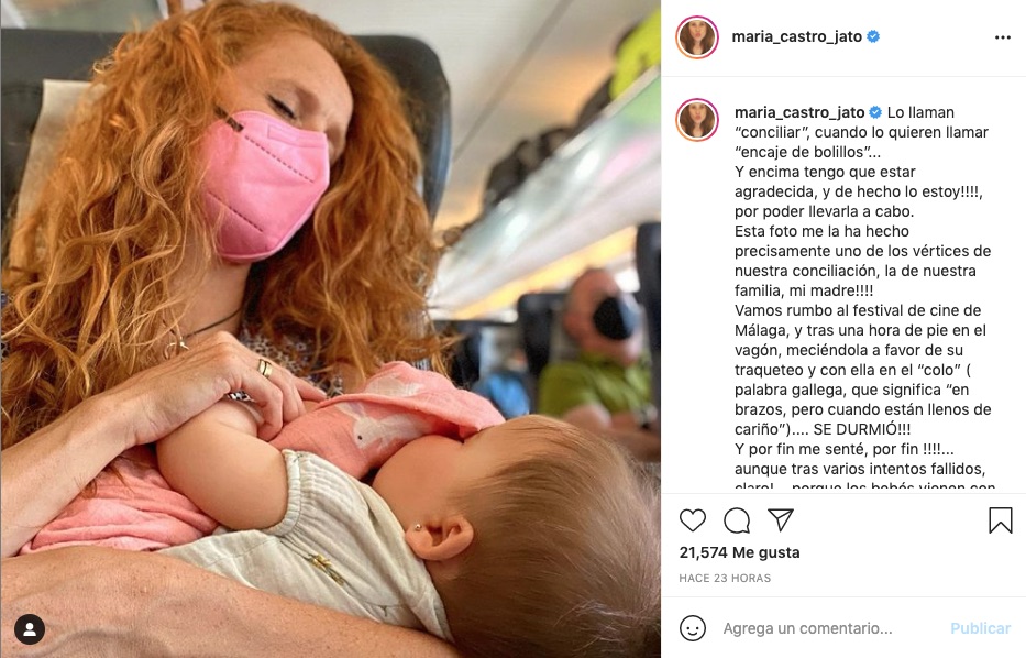 Post de María Castro en Instagram