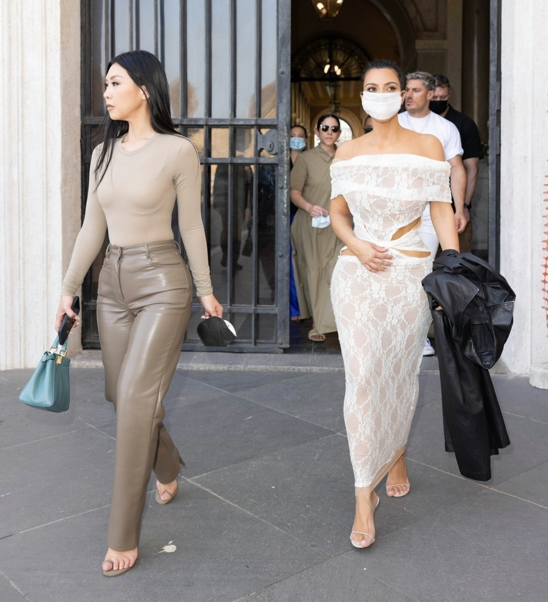 El truco de Kim Kardashian en el Vaticano