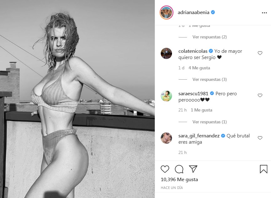 Adriana Abenia descontrola IG posando en bikini y te mostramos las reacciones