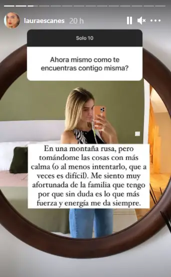 Laura Escanes vuelve a Instagram