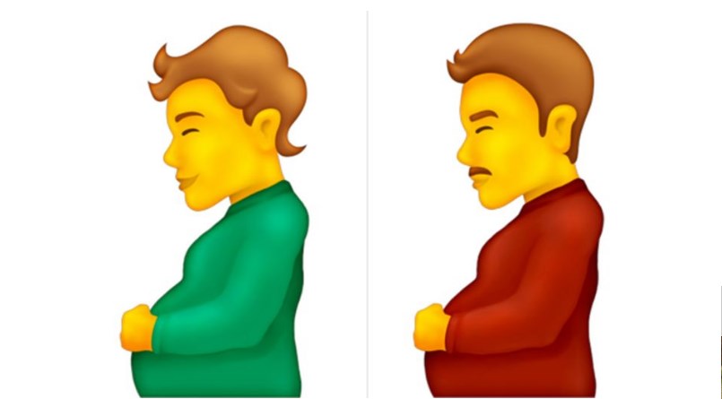 Emojis de hombres embarazados en WhatsApp y otras novedades para este año
