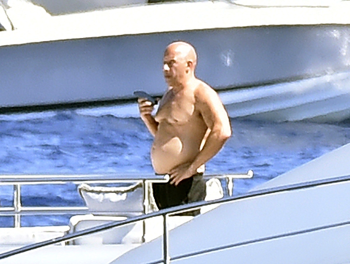 Vin Diesel en bañador