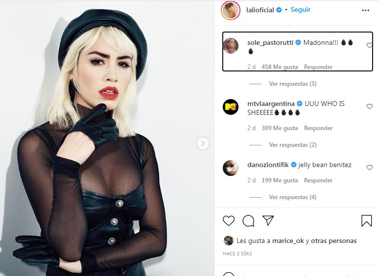 Lali Espósito se come Instagram con un look francés y te mostramos las fotos