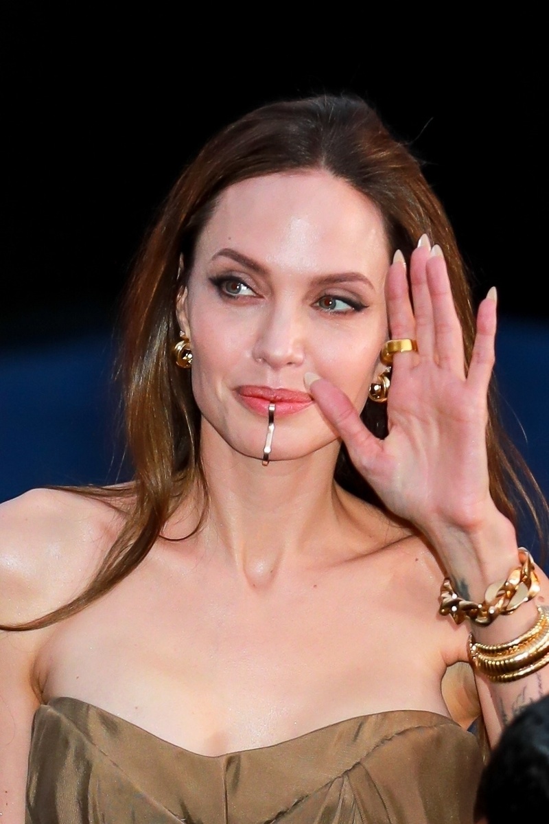 Primer plano de Angelina Jolie