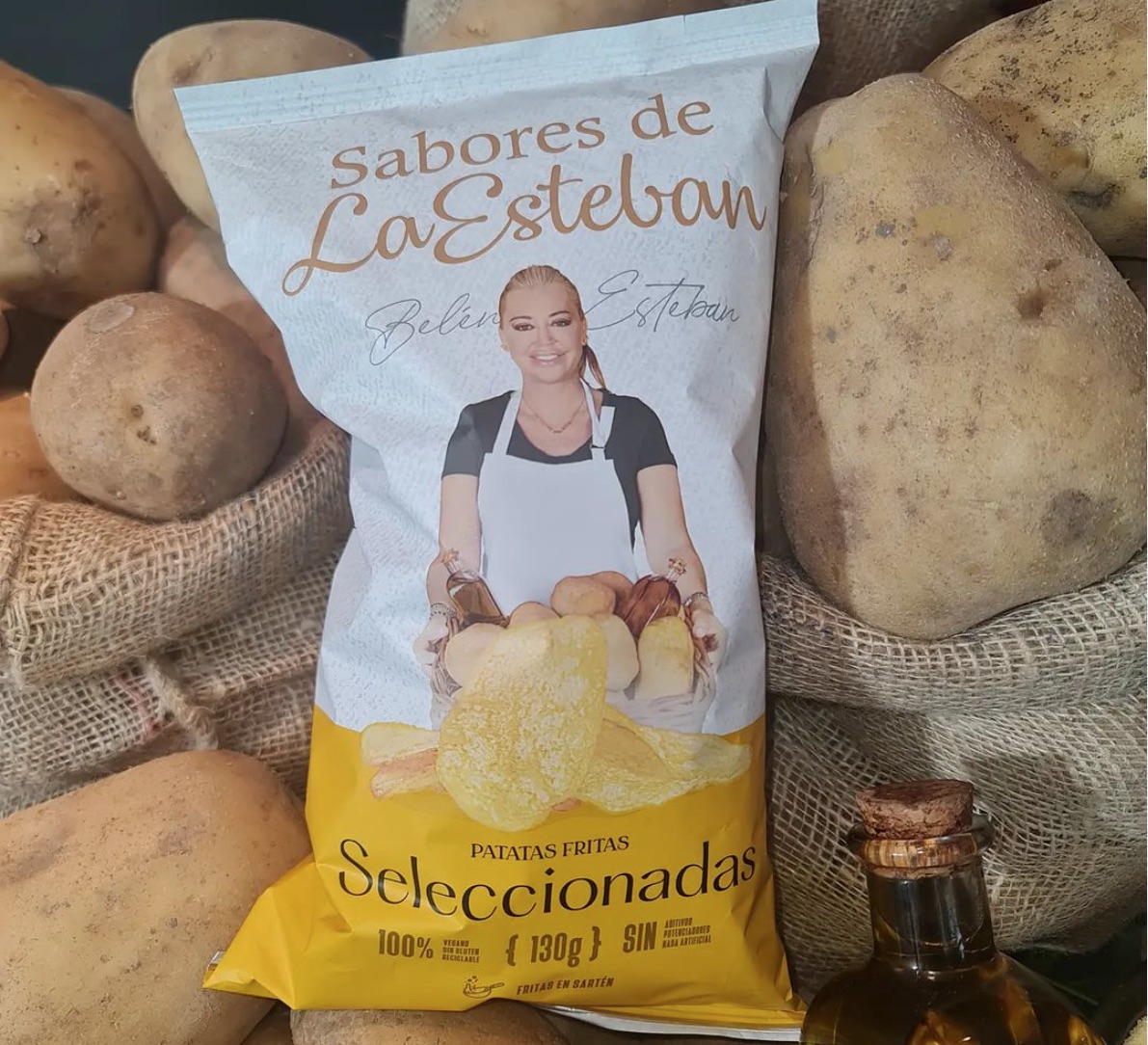 Patatas fritas de Belén Esteban