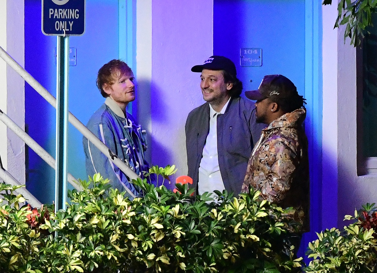 Ed Sheeran y J Balvin ruedan en Miami