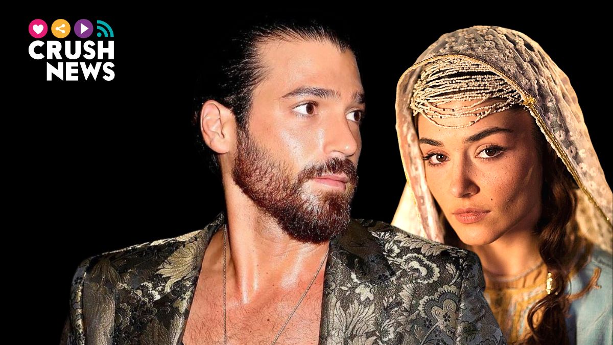 Hande Erçel con Can Yaman en la serie 'El Turco'. Ella nos lo aclara