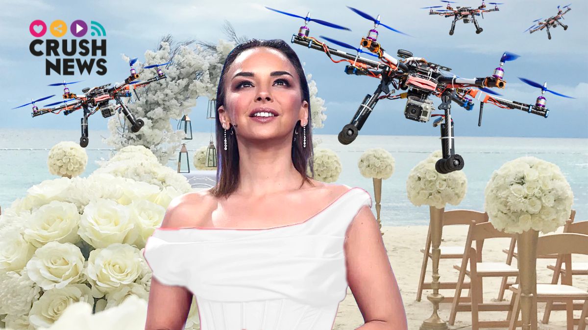 la boda de Chenoa en peligro por drones