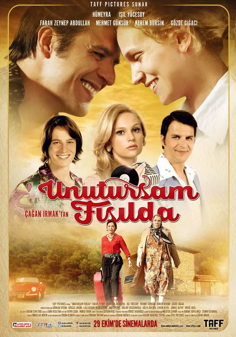 Cartel de Susurra si me olvido, el musical de Kerem Bürsin que este rodó en 2014