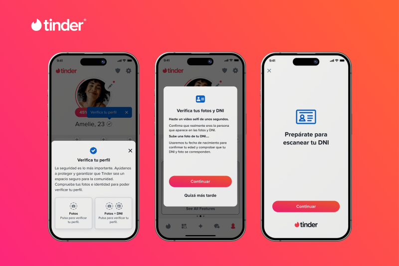 Tinder se pone serio en Europa: ahora puedes verificar tu perfil con el DNI (y demostrar que no eres un gato con filtros)